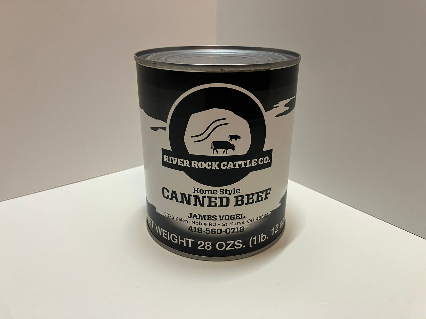CASE OF 12 CANNED BEEF (local pickup)