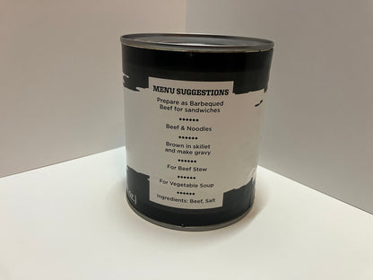 CASE OF 12 CANNED BEEF (local pickup)